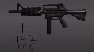 Colt SMG + 142 kills in one round