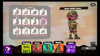 Splatoon 2 - Moist Ghillie Set Gameplay