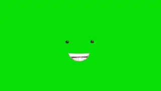 eye and mouth talking green  screen video free no copy right