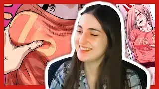 Denji touches some Boobs  | Some European Chick reacts to Chainsaw Man Chapter 12