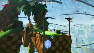 Sonic Frontiers Cyberspace 3-1 Speedrun 00:39.26