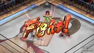 Frost (MK) vs Lucky Chloe (Tekken). Fire Pro Wrestling World