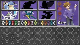 All Alola Pokemon Of Gary Oak