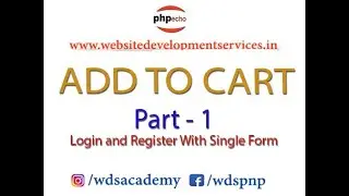 Add to cart Using Ajax Php Mysql  | Dynamic cart (Part 1)
