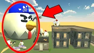 СТАЛ ГИГАНТОМ В ЧИКЕН ГАН(CHICKEN GUN)!
