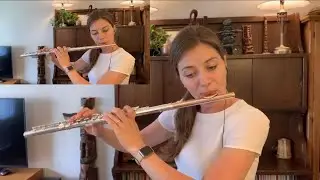 Listen: W.F. Bach, Duo no.1, III. Vivace - Playing Flute with Kaili