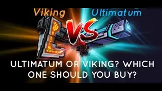 Viking VS Ultimatum damage test - Pixel Gun 3D