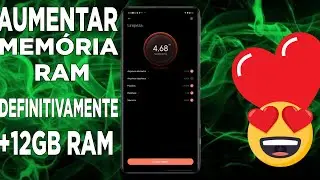 FUNCIONOU! COMO AUMENTAR A MEMÓRIA RAM DO CELULAR SEM ROOT! EM ATÉ + 12GB DE RAM!