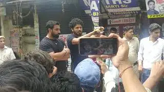 5 students went to building for examine #mukherjeenagar #fire #ssc #upsc #fireaccident