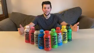 Ranking Every Flavor of Prime Hydration by KSI & Logan Paul!