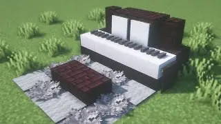 Майнкрафт 🎶 Реалистичное  пианино. Realistic Piano Minecraft.