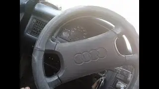 AUDI 80 replacement of the gasket of the inlet pipe of the pants