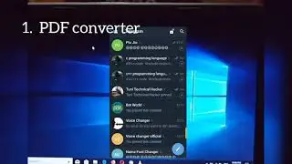 5 tips in Telegram app (pdf convert essay in telegram)