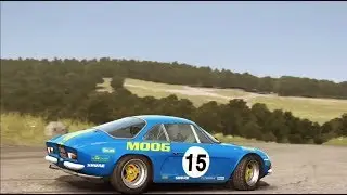 Dirt Rally Xbox One 1960s Alpine Renault A110 - Baumholder (controller no assist)