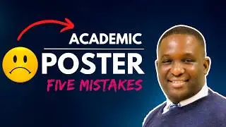 Academic POSTER Design: avoid these FIVE MISTAKES