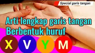 The Meaning of the X V Y and M Shaped Hand Lines in the Palm of the Hand || Full Explanation