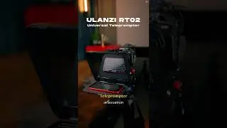 A real time-saver for content creators #ulanzi #teleprompter #reporter #contentcreator #alphawolf
