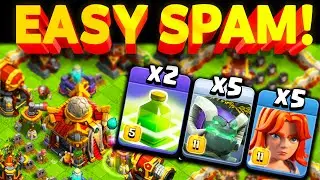 The Only Attack Strategy You Will Ever Need! Witch GOLEMS TH16 3-Star