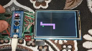 SNAKE GAME STM32 ILI9486 TFT STM32F103 FONT