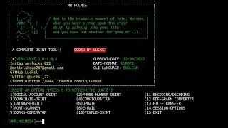 Mr. Holmes OSINT Tool Full Installation & Tutorial 🔍 |  (Linux, Windows, Termux)