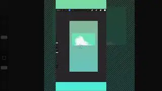 Flat bottom cloud in PROcreate