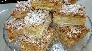 THE MOST DELICIOUS NAPOLEON!!! A RECIPE FOR THREE GENERATIONS!