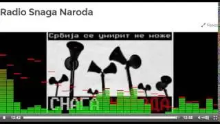 Radio Snaga Naroda - Gnev Srbije 12.1.2015 - Radio Stanice Uzivo