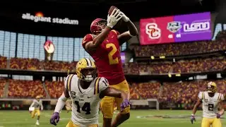 LSU vs USC - NCAA Football 9/1/2024 Full Game Highlights (College Football 25 Sim)