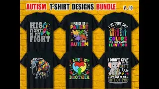 5 BEST Autism T-Shirt Designs That Take AMAZON Merch to NEXT LEVEL