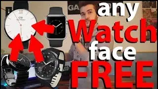 Get any watchface for FREE! Smartwatch! Android wear!  Ale TECH  moto 360