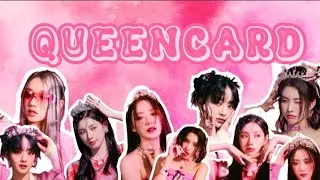 QUEENCARD - (G)I-DLE ( Romanized/Easy lyrics)