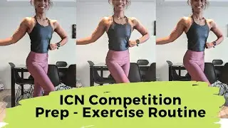 Busy Morning || ICN competition Preparation || Body Building