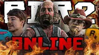 МОНТАЖ - RDR2 ONLINE (ВЕНЯ, JOHNNY, MR BEAST? 🤔) ▶ RDR ONLINE  ▶ RDR2
