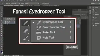 Fungsi Eyedropper Tool dan Ruler Tool - Tutorial Photoshop