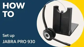 Jabra Pro 930: How to set up | Jabra Support