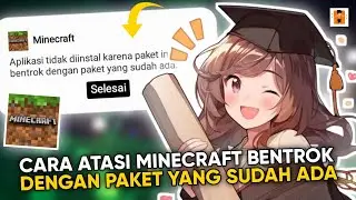 CARA MENGATASI MINECRAFT BENTROK DENGAN PAKET YANG SUDAH ADA