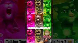 Talking Tom Cat VS Tom Hulk Part 7 #shorts