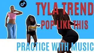 Tyla Trend *PRACTICE WITH MUSIC SLOW* (Beginner Friendly)
