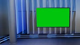 News Studio Free Background Video Green Screen - 031