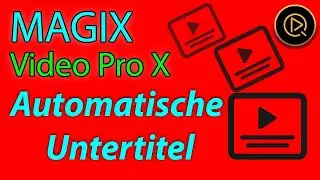 MAGIX Video Pro X 16 Untertitel automatisch erstellen mit KI (KI Sprache zu Text)