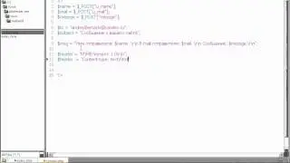 ВИДЕОКУРС ПО PHP.ПРАКТИЧЕСКАЯ ЧАСТЬ. Отправка почты
