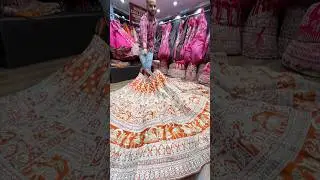 Royal Rust Bridal Lehenga Look | Chandni Chowk Collection | 