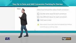 Topic 119 | Google Adwords : Stay up-to-date and add Conversion Tracking for Review || E-Learning ||