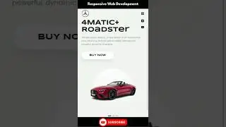 How to create a responsive landing page with HTML & CSS 