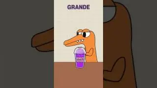 grimace shake Tall, Grande, Venti Size (Feat.Rainbow Friends) #shorts
