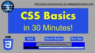 CSS Basics in 30 minutes