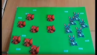 Порівняння предметів за кількістю. Курс «Вчимося граючи».