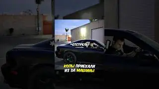 Копы испугались машины😱