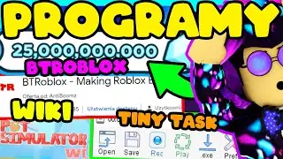 WSZYSTKIE PROGRAMY i APLIKACJE które POMAGAJĄ GRAĆ w PET SIMULATOR X! 100% LEGALNE i DARMOWE! ROBLOX