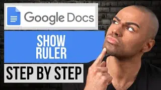 How to Show Ruler in Google Docs  | Step by Step Google Docs Tutorial
